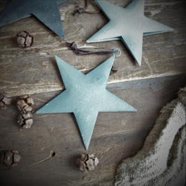 Mrs Bloom Metal decoration star dark green