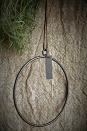 Mrs Bloom decoration circle black