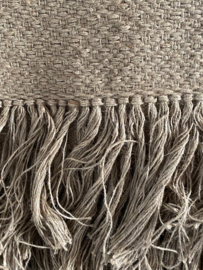 Jute wandkleed driehoek naturel 60x100cm