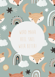 Word maar heel snel weer beter! | Studio Janine