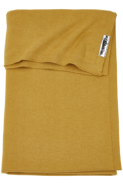 Meyco wiegdeken - Knit Basic | Honey gold