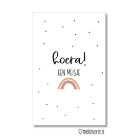 Hoera! een meisje - Miekinvorm