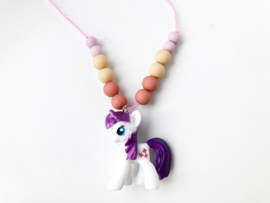 Kinderketting unicorn  paars