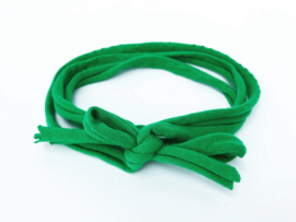 Knoop haarbandje groen