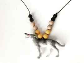 Kinderketting wolf