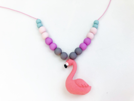 Kinderketting flamingo