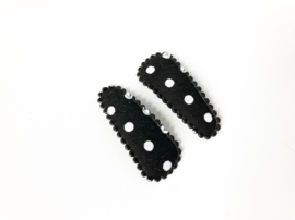 Haarspeldjes black dots