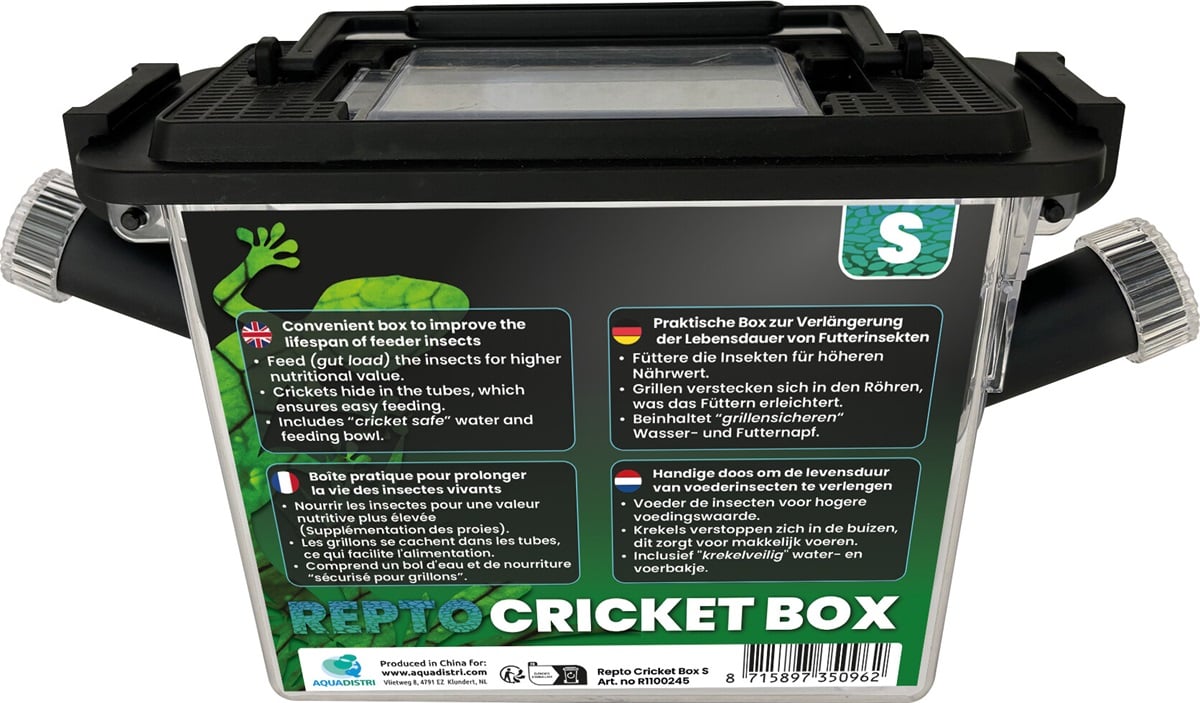REPTO CRICKET BOX S 21 X 9 X 15 CM