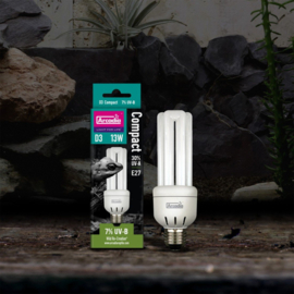 Arcadia Mini D3 7% compactlamp 13w