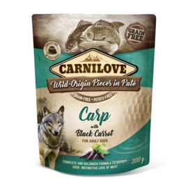 CL Dog Pouch – Carp with Black Carrot 300 g