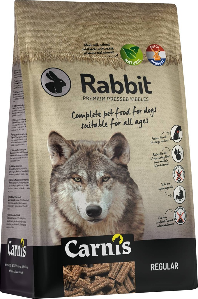 Carnis Droog Konijn Regular 12.5 kg