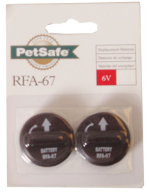 PetSafe pak à 2 lithium batterij, 6 Volt. (RFA-67D)