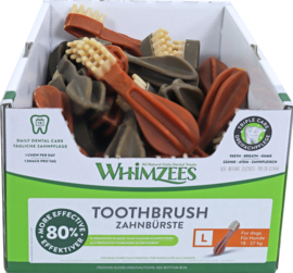 Whimzees toothbrush assorti, large