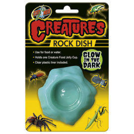 Zoo Med Creatures Rock Dish Glow in the Dark