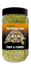 HABISTAT LANDSCHILDPAD VOEDING FRUIT EN BLOEM 400 GRAM