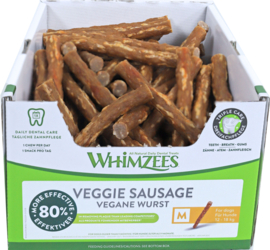 Whimzees veggie sausage assorti, medium
