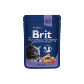 Brit Premium Cat Pouches with Cod Fish