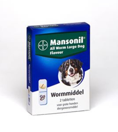 Mansonil All Worm L Dog Flavour
