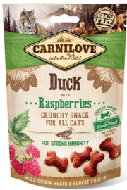 Carnilove kattensnacks crunchy - Eend met framboos