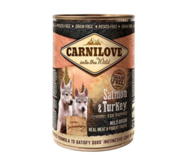 Carnilove blikvoeding Puppy Zalm & Kalkoen