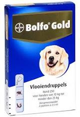 Bolfo gold hond 250 2 pipetten