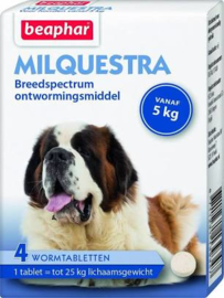 Milquestra Hond 5kg tot 75kg 4 tabl.