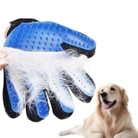 Borstel handschoen kat/hond