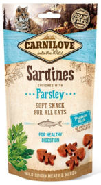 Carnilove kattensnacks soft snack - Sardine met peterselie