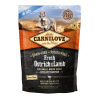CARNILOVE Dog Fresh Ostrich&Lamb for small dogs 1,5kg