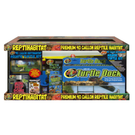 Zoo Med ReptiHabitat Aquatic Turtle Kit 91x46x46cm