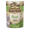 CL cat pouch rich in Duck enriched with Catnip 85g
