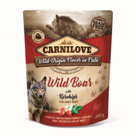 CL Dog Pouch – Wild Boar with Rosehips 300 g