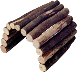 Knaaghuis hout buigbaar, medium.