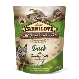 CL Dog Pouch – Duck with Timothy Grass 300 g