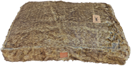 Est 1941’ ligkussen grizzly brown, 85×60 cm