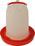 Plastic drinkfontein bajonet/hangbaar, 1.5 liter.