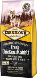 CARNILOVE FRESH CHICKEN&RABBIT 12 kg