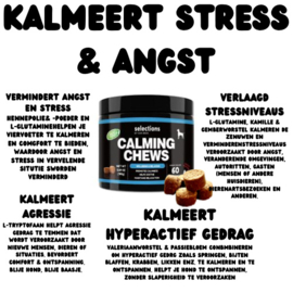 CALMING CHEWS 60 STUKS