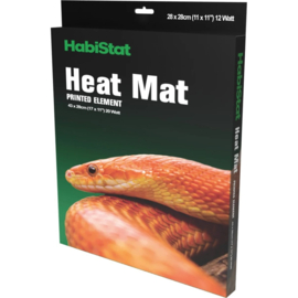 Habistat Heat Mat Carbon Printed 28x28cm 12w