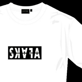 WHITE TSHIRT - SKAFA BLOCK