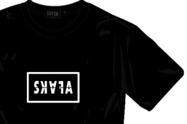 BLACK TSHIRT - SKAFA BLOCK