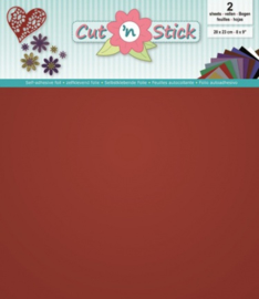 Cut 'n Stick 2x Mirror Red 20x23 3.0503