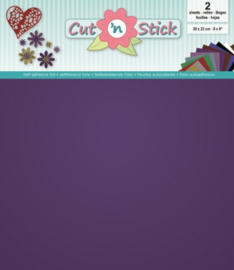 Cut 'n Stick 2x Mirror Purple 20x23 3.0509