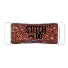 Stitch and Do Sparkles Embroidery Thread Christmas Red SDCDS09