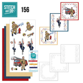 Stitch and Do 156 - Yvonne Creations - Big Guys - Professions STDO156