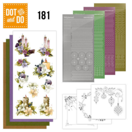 Dot and Do 181 - Precious Marieke - A Touch of Christmas - Candles  DODO181