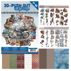 3D Push-Out Book 45 - All For Men 3DPO10045