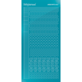 Hobbydots sticker 17 - Mirror Azure Blue STDM17M