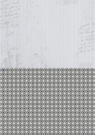 Doublesided background sheets A4 black stripes NEVA019