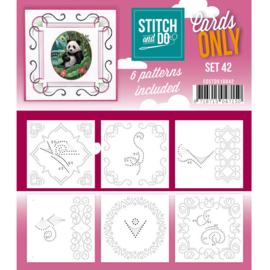 Cards only Stitch 42 - 4k -  COSTDO10042